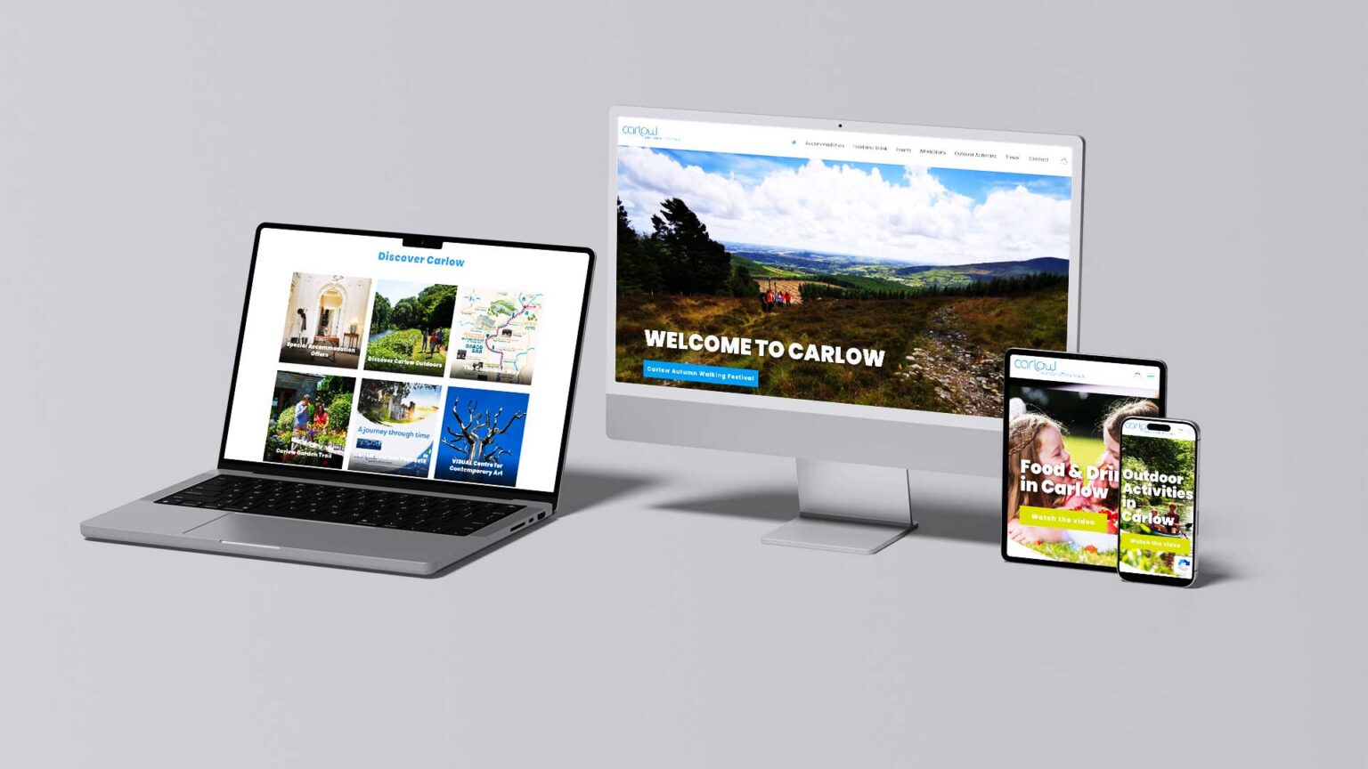Carlow Tourism Website Rebuild