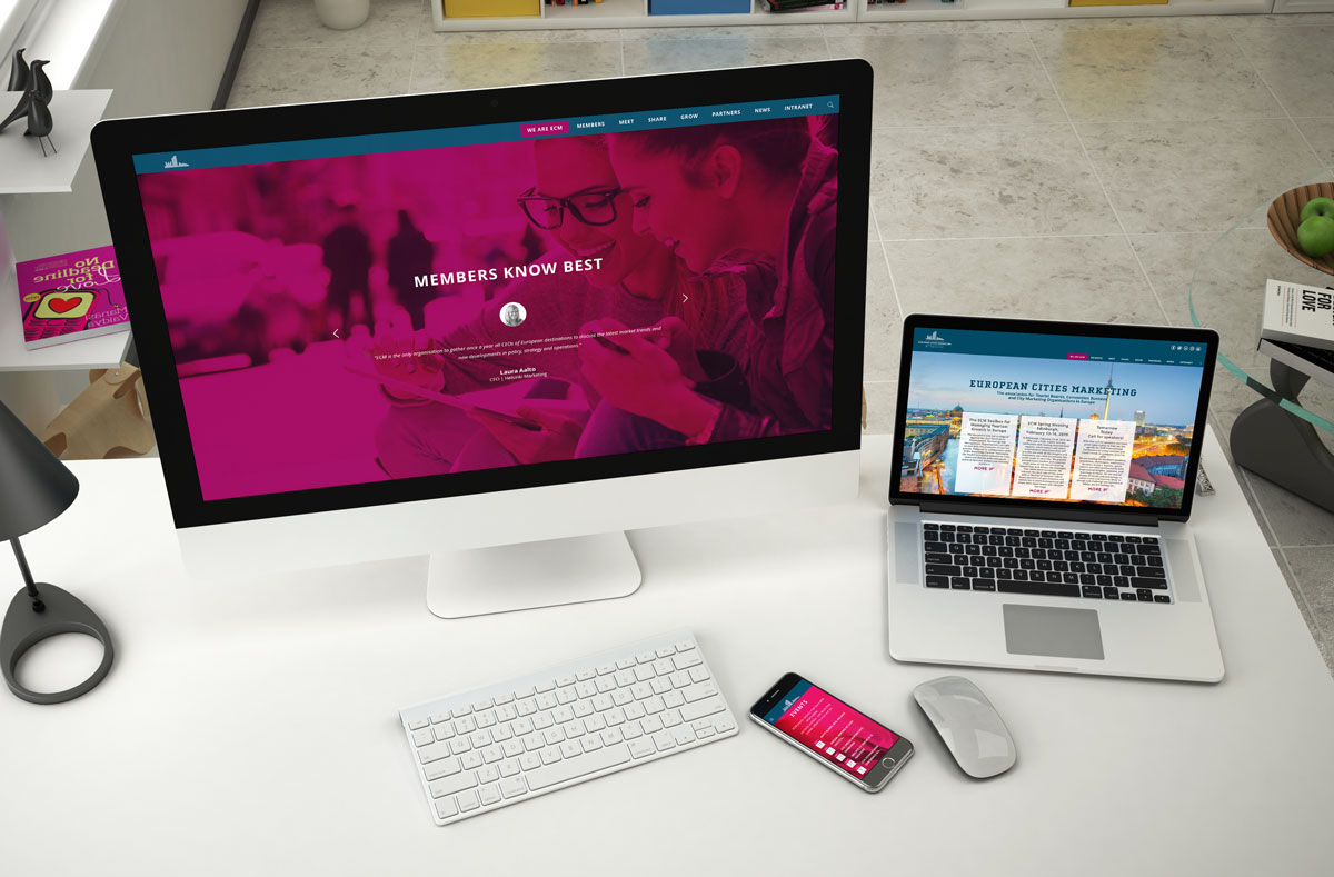 European Cities Marketing Website