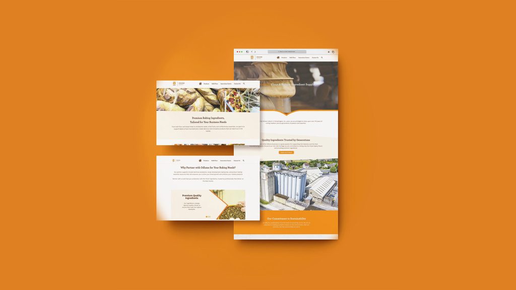 Odlums Ingredients Website Re-design